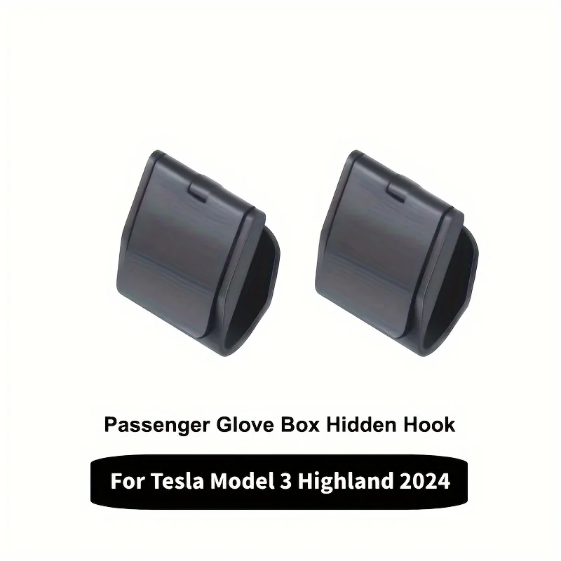 Glove Box Storage Hook for Tesla Model3/Y, Advanced Sense Internal Accessories , Elegant and Premium Quality Hook