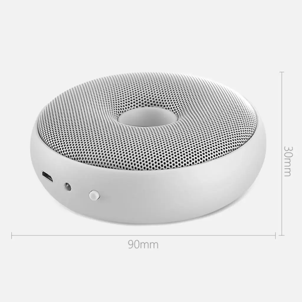 USB Rechargeable Mini Portable Pocket Donut Air Purifier for Home Bedroom Office Travel Hotel