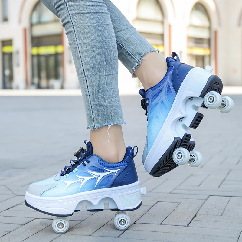 Shoes Price Skate Shoes For Adults Deformation Parkour Roller