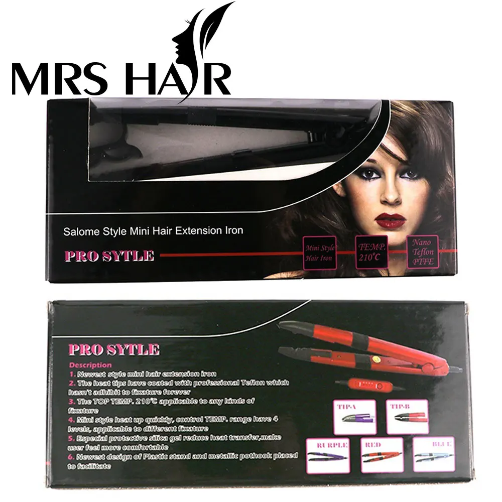 Iron Fusion Hair Connector Control, Heat Hair, Loof Queratina para extensões de cabelo, Hair Fusion, Hair Extensions Tools