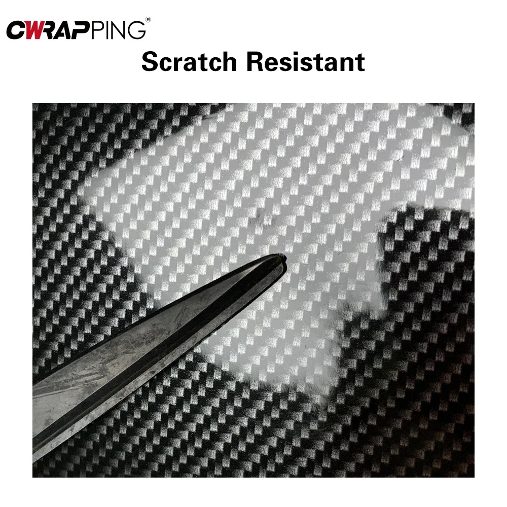 Carbon Fiber Car Vinyl Wrap Waterproof Self Adhesive Stickers Motorcycle Laptop Phone for Car Accessories Matte Glossy Black