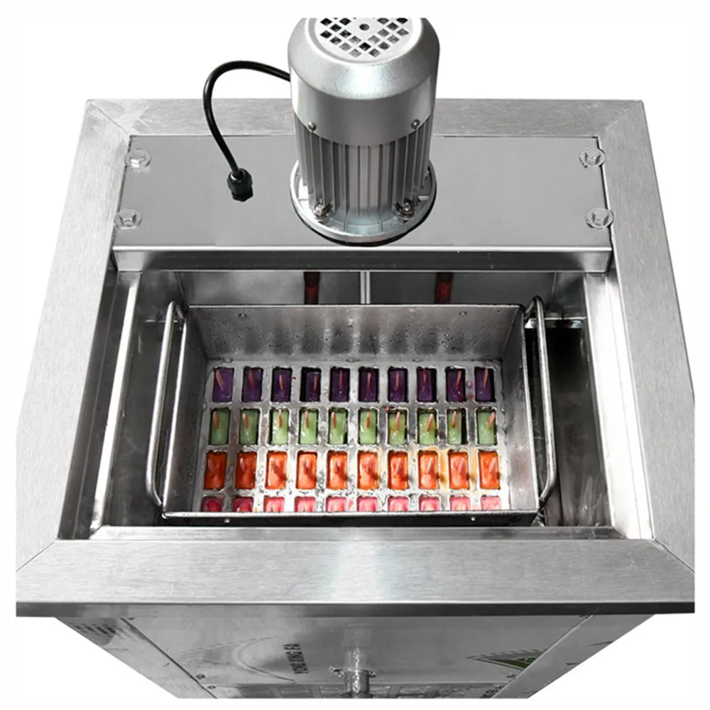 ステンレス鋼の金型アイスキャンディー製造機,商用,4000ユニット