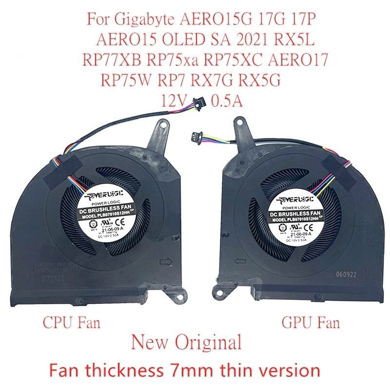 Original, AERO15G 17G 17P 2021, RX5L RP77XB