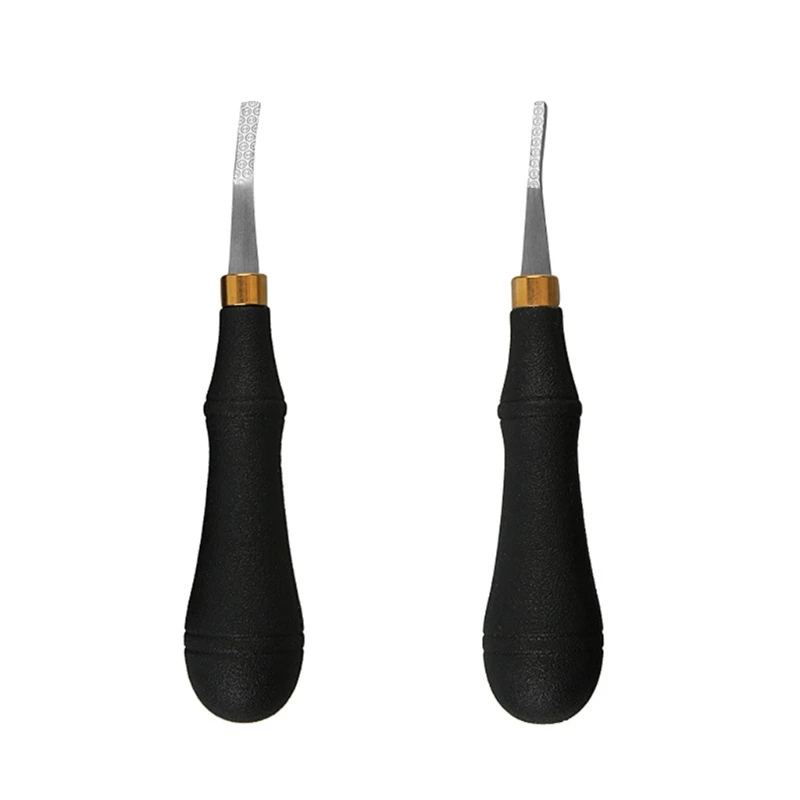 Stainless Steel Head Leather-Tools Rougher-Leather Craft Hand Tool DIY-Leather Working Tools Roughing Leather-Craft Tool leather tool carving tool leather cutting tools leather stamp punch