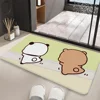 Bubu And Dudu Cute Cartoon Room Mats Cheaper Anti-slip Modern Living Room Balcony Printed Household Carpets 4