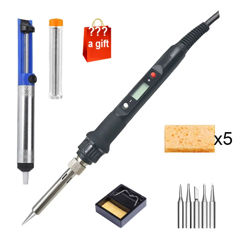 Wood Burning Kit Woodburning Tool With Soldering Iron 54 Pcs Woodburner  Temperature Adjustable With Soldering Iron Set Pyrography Wood Burning Pen  (54