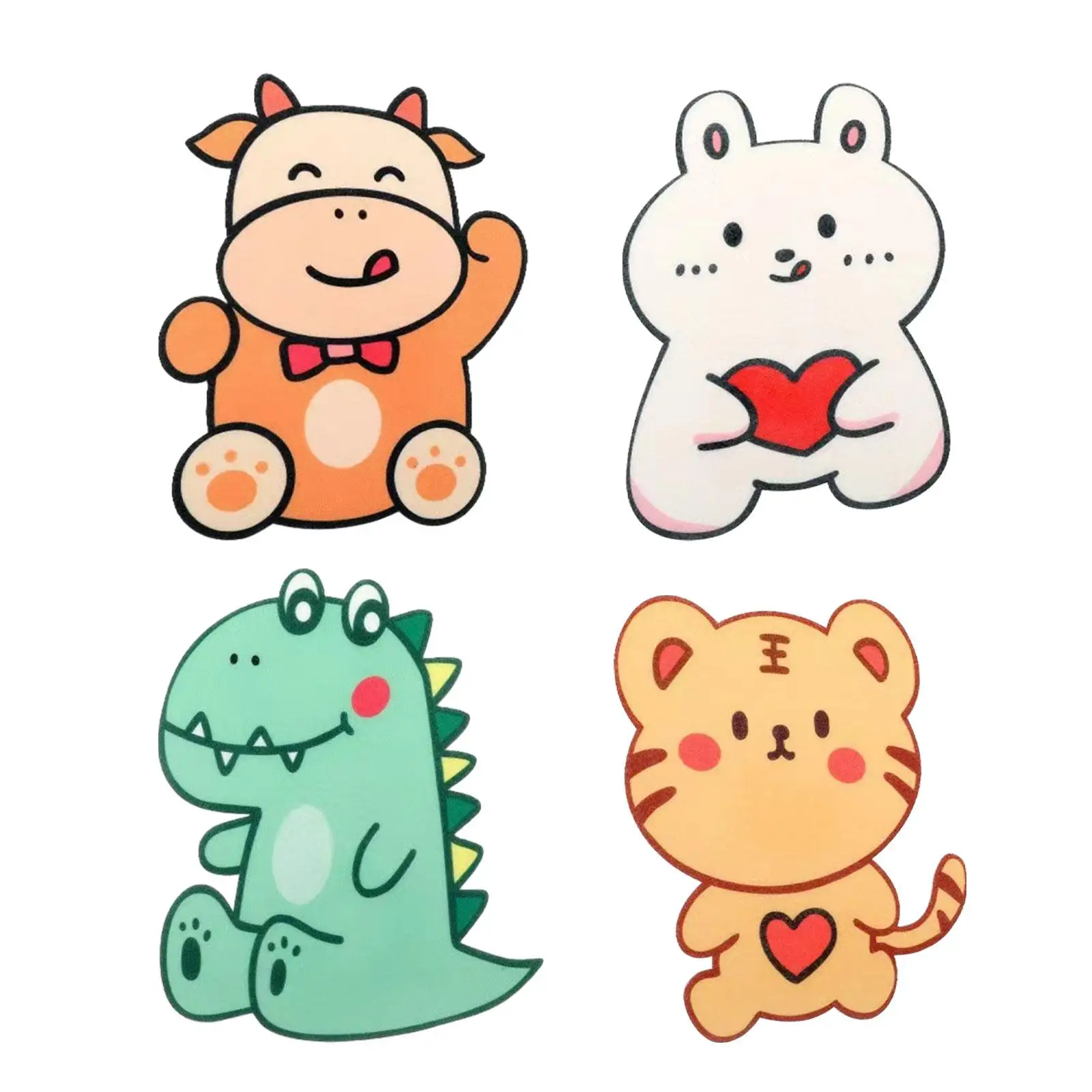 Cartoon Animals Toilet Deodorant Stickers Bathroom Decoration Sticker Closet