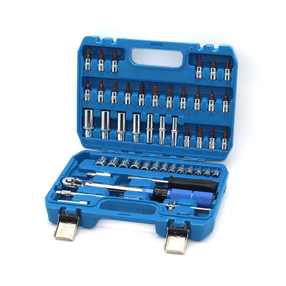 VAYLAS 53 PCS Torque Wrench Set 1/4