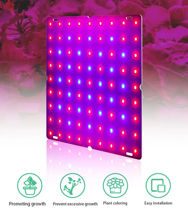 LED Grow Light 1000W/2000W Full Spectrum Hydroponic Growing Lamp Indoor Ultrathin Panel