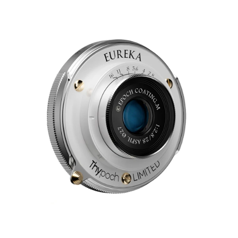 Thypoch Eureka 28mm F2.8 카메라 렌즈 라이카 M 후지필름 XF 마운트 카메라용 풀 프레임 수동 초점 렌즈