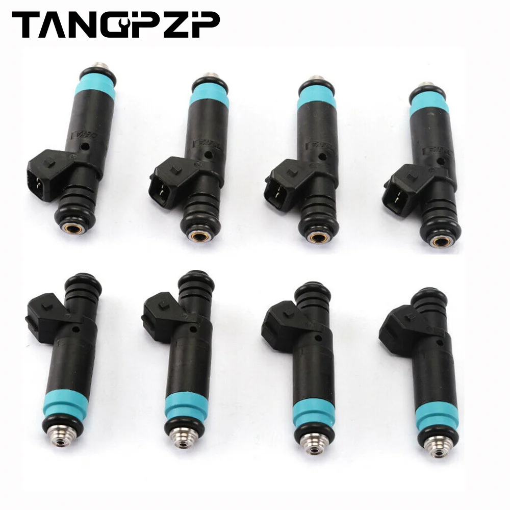 

110324 FI114992 109991 FI114991 8PCS Flow balance 850cc High Impedance Nozzle Fuel Injector For V8 LT1 LS1 LS6 Deka