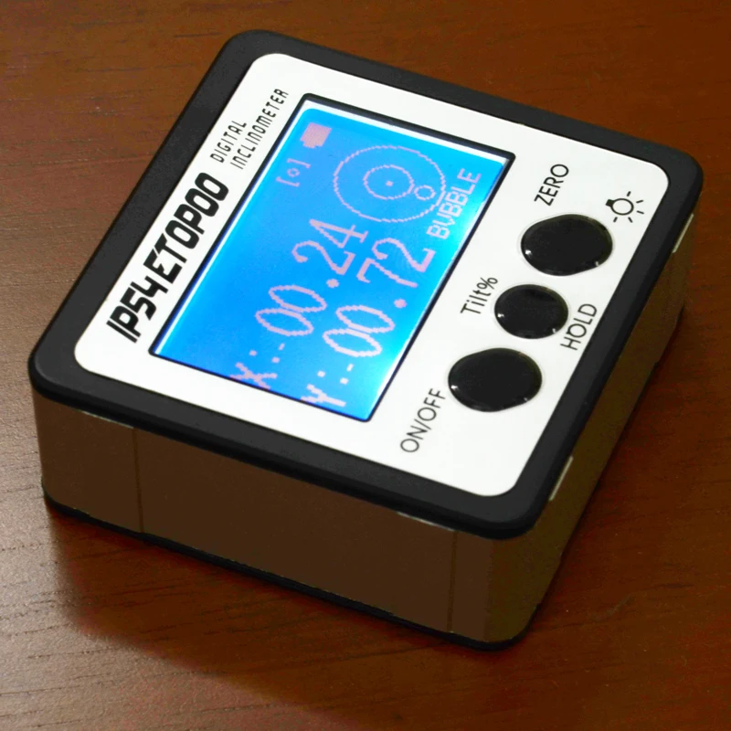 Digital Protractor Inclinometer Dual Axis Level measure box Angle ruler Elevation meter DAX digital level