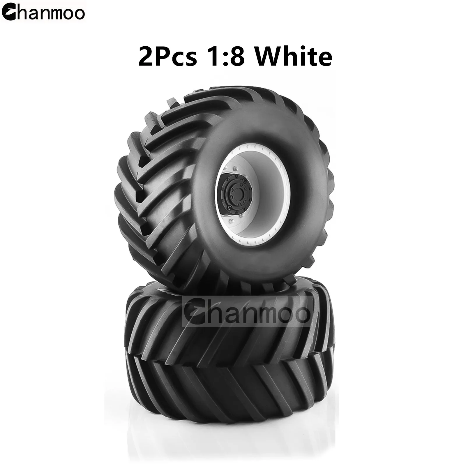 Chanmoo-スーパーホイールタイヤ,183mm,素晴らしいトラック,1/8