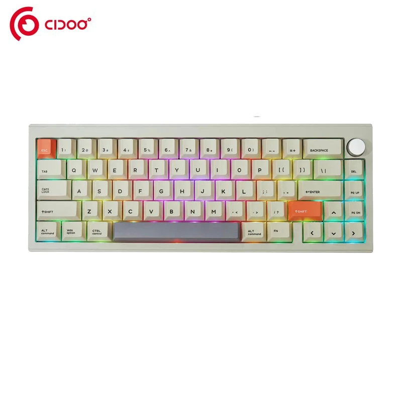 EPOMAKER CIDOO V65 V3 moon white