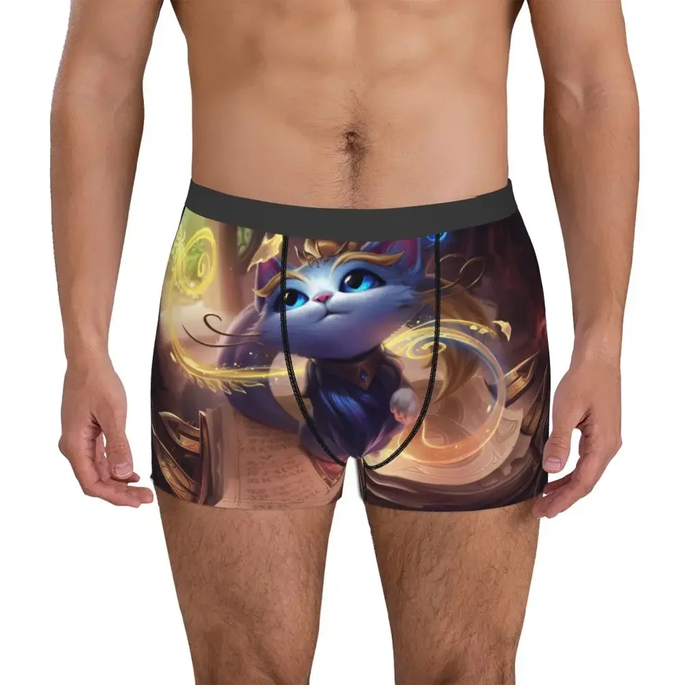 Yummi Arcane LOL Underpants Breathbale Panties Men's Underwear Comfortable Shorts Boxer Briefs