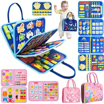 Montessori Busy Board Book 1