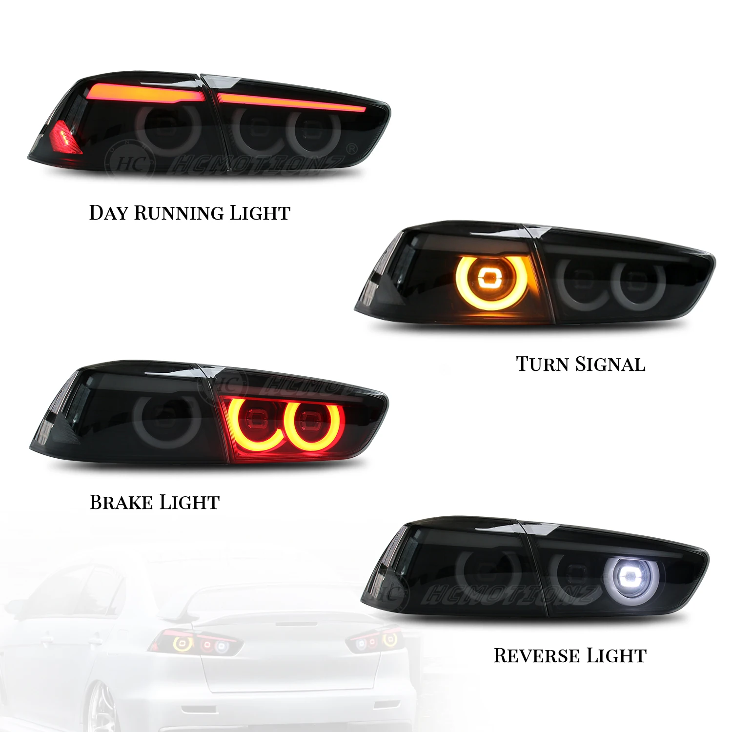 ウインカー マーカーランプ 聴く 用 ランサー 用 EVO X 2008