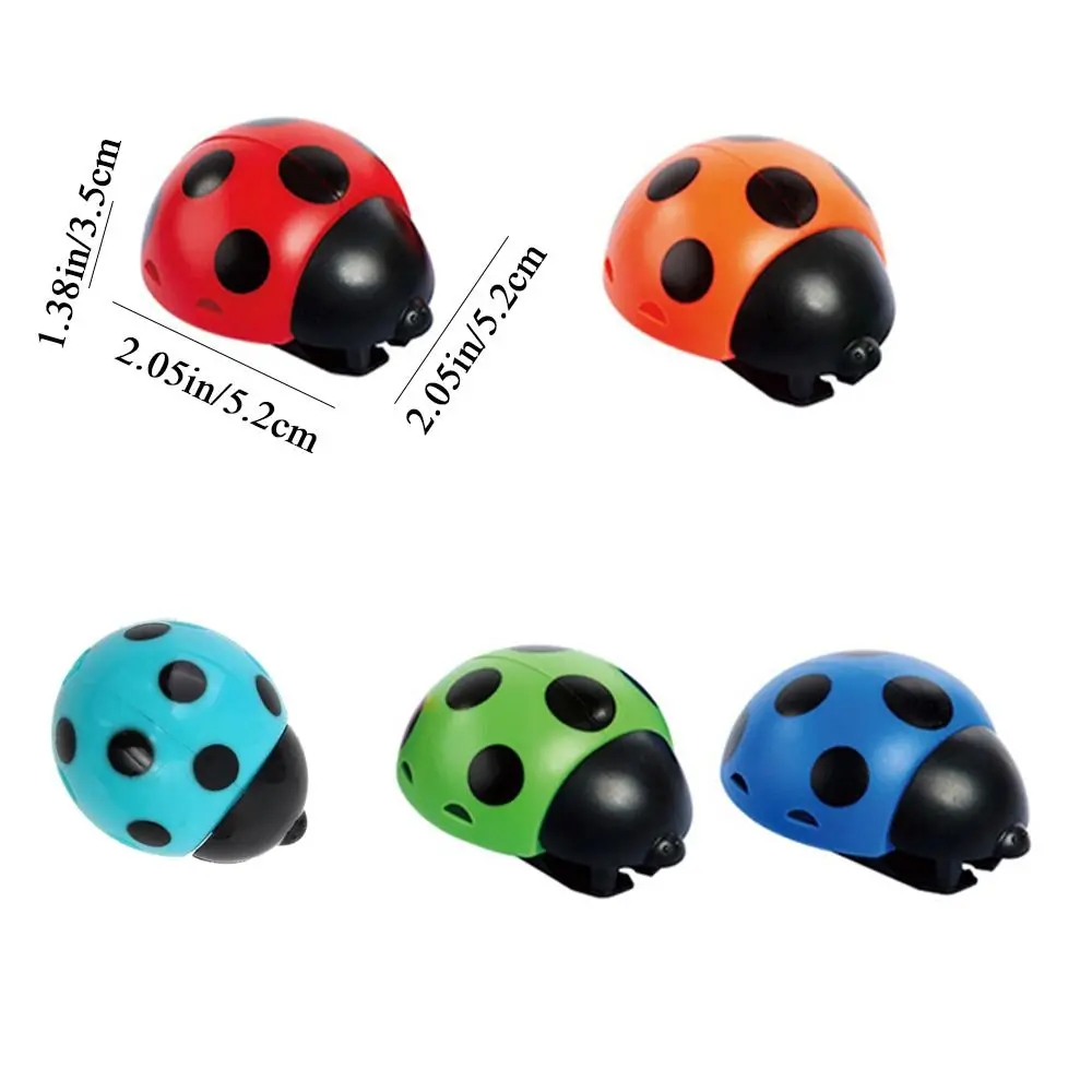 Bathroom Accessories Cute Sanitary Kids Ladybug Wall Mounted Toothbrush Holder Cartoon Animal Brush Holder With Suction Cup 3