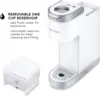 NEW K-Mini Plus Single Serve K-Cup Pod Coffee Maker, Matte White 6