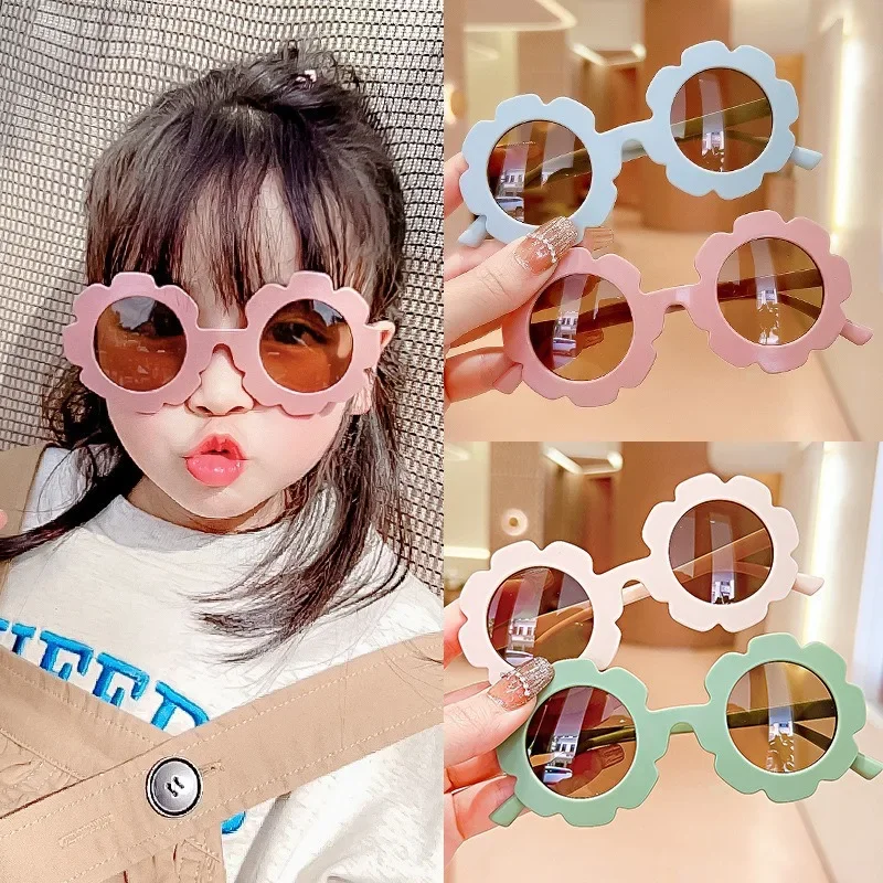 Suower süße Baby-Kinder-Sonnenbrille für Jungen und Mädchen, modische UV-Schutzbrille_voghion.com