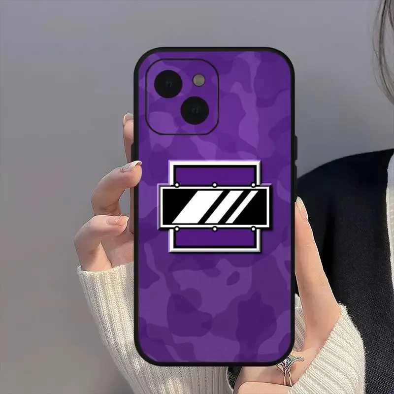 Game Rainbow Six Siege Phone Case For iPhone Mini 11 12 13 14 15 Pro XS Max X Plus SE XR Shell