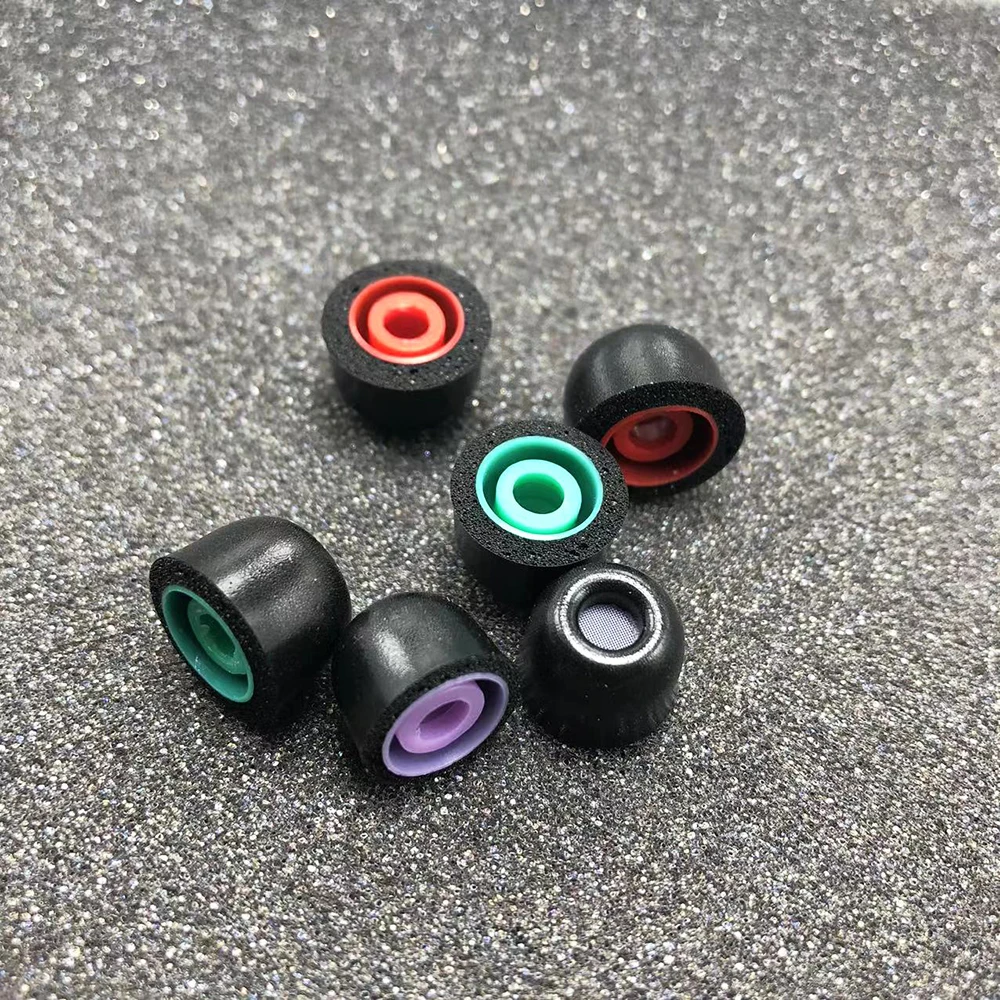 Premium Memory Foam Earphone Cushion Tips - Comfortable Replacement Ear Pads