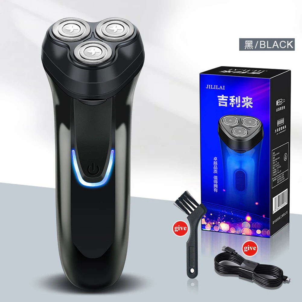 Electric-Shaver-Washable-Rechargeable-Electric-Razor-Hair-Clipper ...
