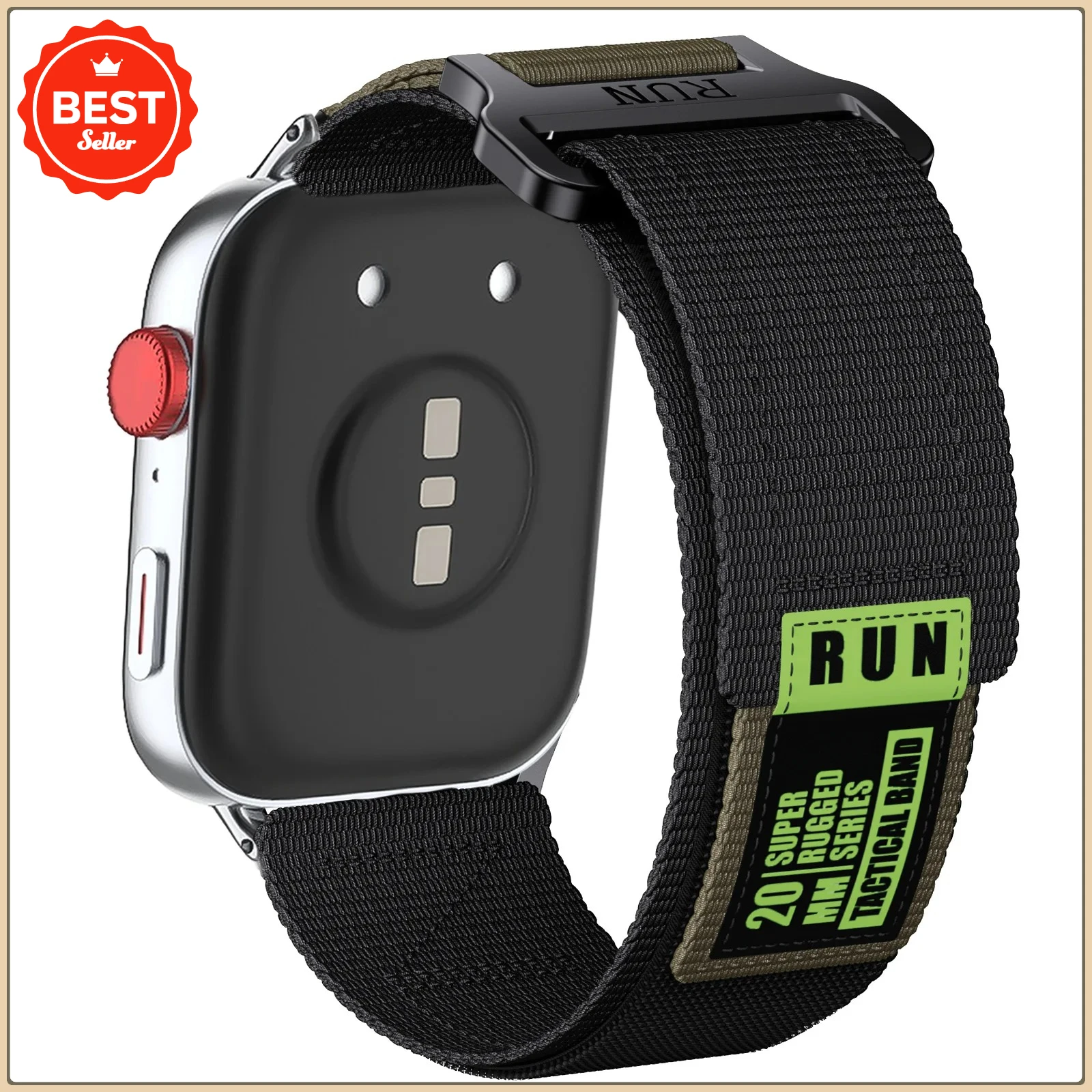 Trail Band Nylon Loop Strap - Sports Watchband Bracelet