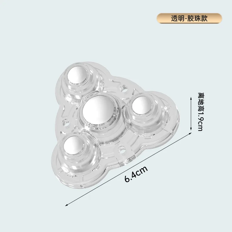 Tipo auto-adesivo Mute Ball Universal Roda, 4