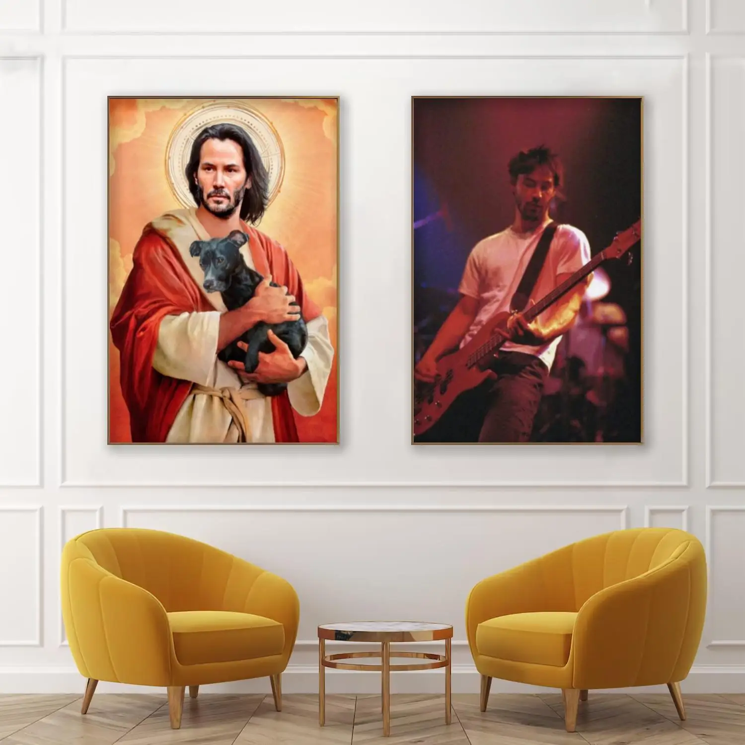 

reeves keanu actor Decorative Painting Canvas Poster Wall Art Living Room Posters Bedroom Painting