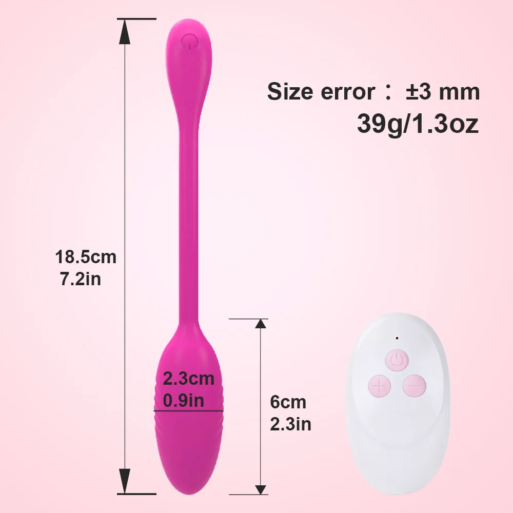 Vibratore a proiettile Clitoride Telecomando Vibrante Uova d'amore Massaggiatore del punto G Stimolatore vaginale Giocattoli sessuali indossabili per_voghion.com