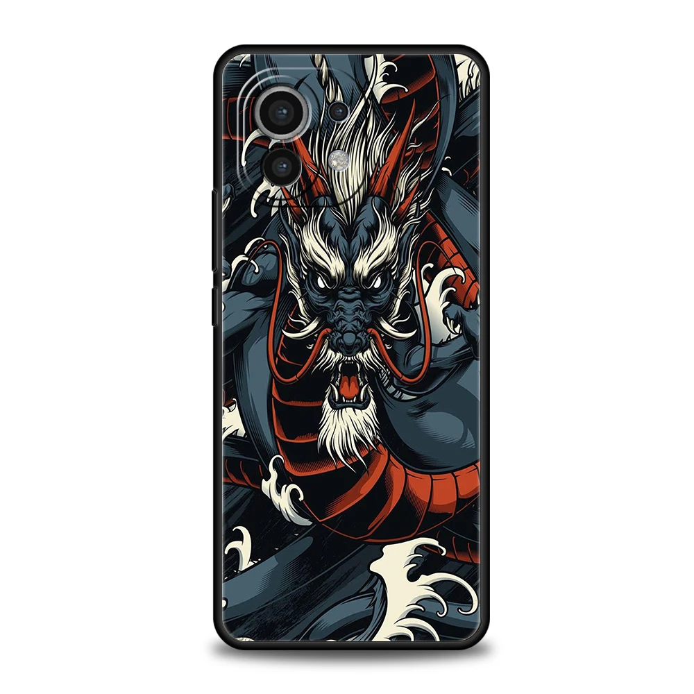 Cartoon Drachen Telefon Fall für Xiaomi Mi 14 13 12 11 Ultra 13t 12t Poco C51 F3 F4 F5 X3 X4 NFC M3 Pro Lite 5g Silikon Cover Taschen – Detail 8