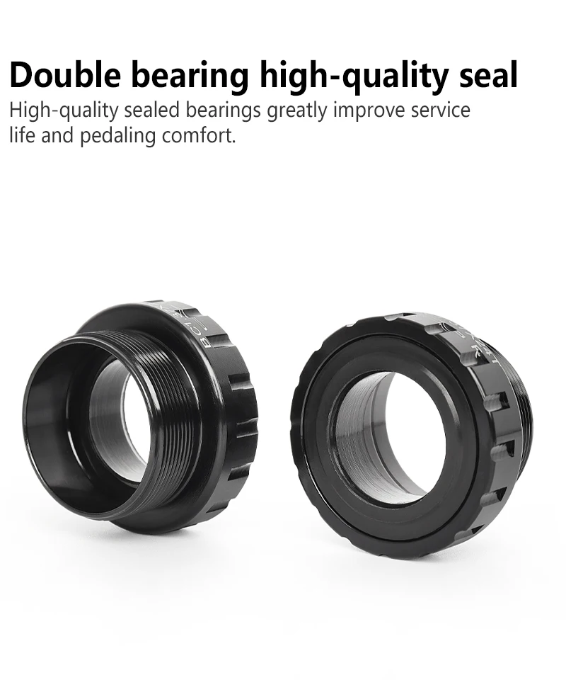 Description Picture 5 of itemMTB Bicycle Bottom Bracket Hollow Thread 68-73mm Universal Mountain Bike Axle Bearing Aluminum Alloy Bottom Bracket