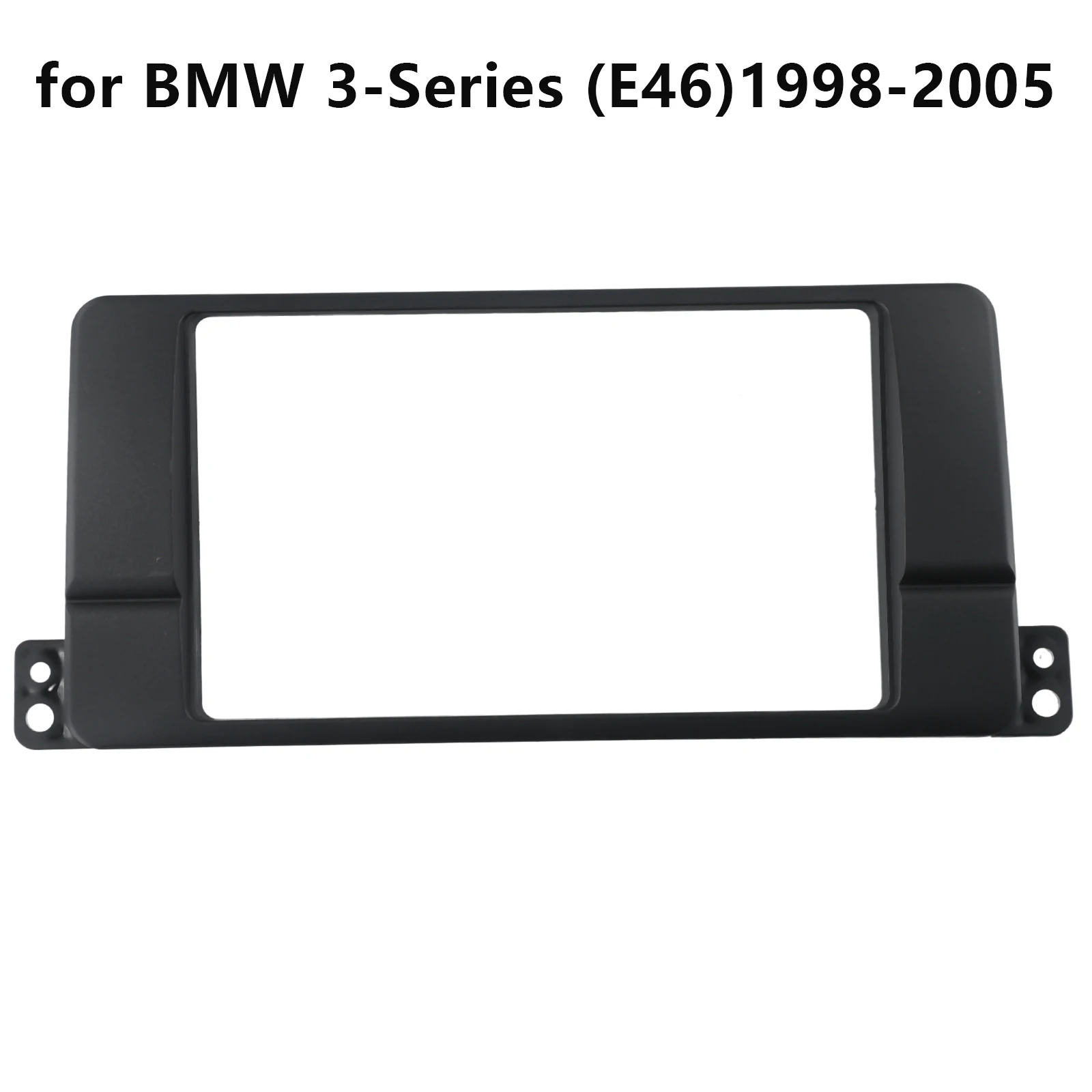 Double 2 Din Radio Fascia Fit For BMW 3 Series E46 1998-2006 Stereo Panel Frame Universal Machine Modified Face Frame car radio