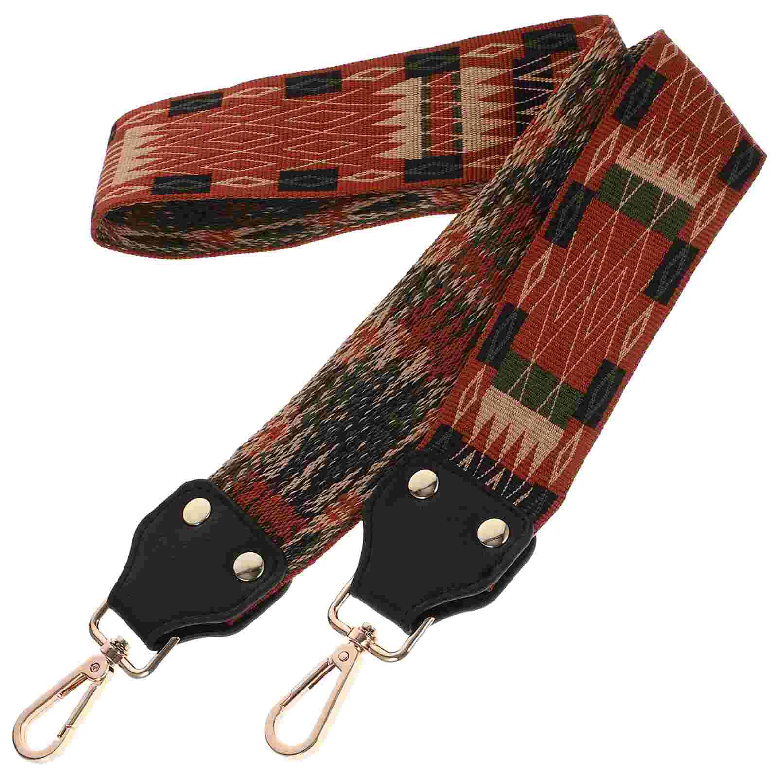 

Banjo Strap Adjustable Embroidery Roman Belt Delicate Shoulder Replacement Handbag Webbing Canvas
