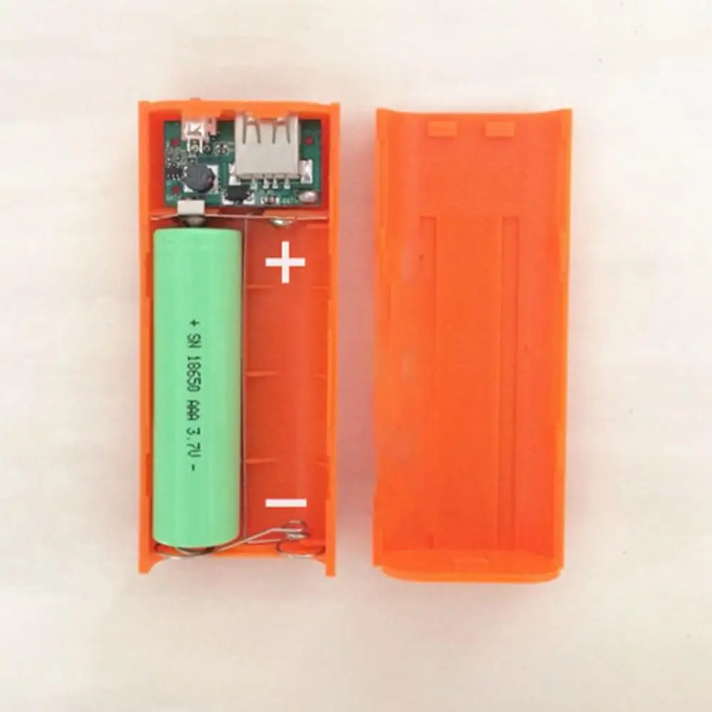 Mobile Phone Power Bank Shell Welding-free Portable 2 x 18650 Battery Charger Case DIY Box Power Bank Accessories power bank case battery power bank box