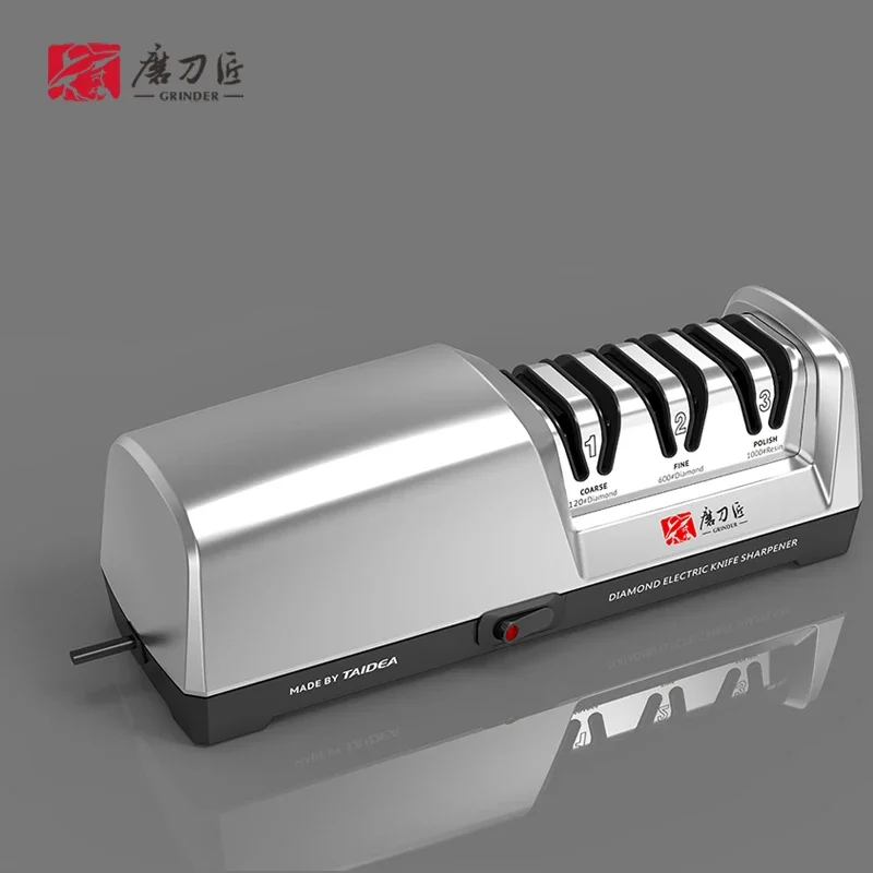 Электрическая точилка для ножей TAIDEA TG2302, профессиональная точилка для ножей, экологически чистые кухонные приспособления, керамические лезвия для бритвы CE/EUCIQSGS Электрическая точилка для ножей TAIDEA TG2302, профессиональная точилка для ножей, экологически чистые кухонные приспособления, керамические лезвия для бритвы CE/EUCIQSGS