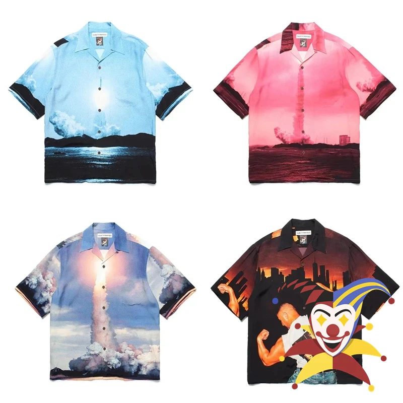 

WACKO MARIA Hawaii Beach Shirts Men Women Shirt