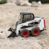 In Stock 1/14 RC Hydraulic SM450 Skid-Steer Loader I6S Remote Control Painted Assembled Wheeled Vehicle Sound Light Servo Toy 5