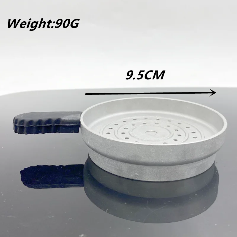 Hookah Shisha Coal Holder Heat Keeper Management with Silicone Handle Chicha Narguile Cachimbas Water Smoking Accessories
