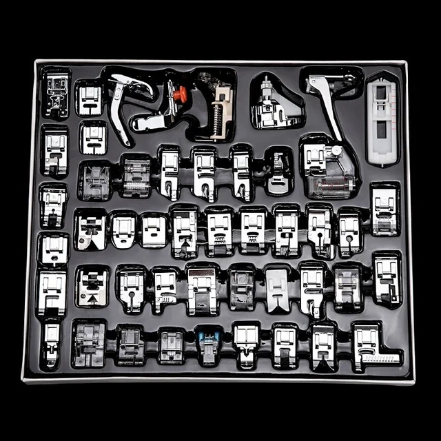 32 pièces fournitures de Machine à coudre pieds-de-biche pour Machines à coudre ensemble de Kit de pieds 1