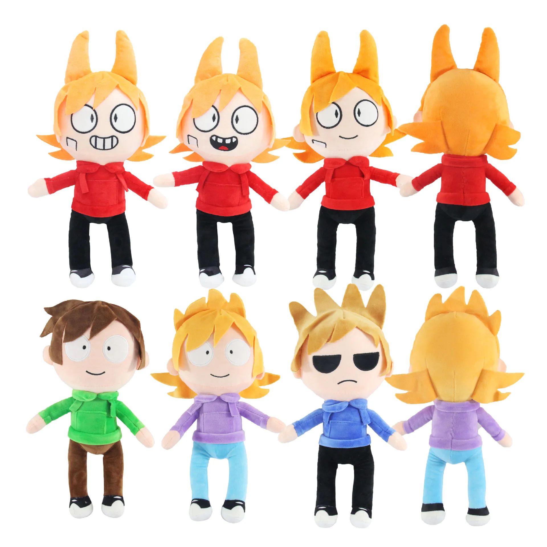 

Cosplay Anime Manga Animations Eddsworld Plush Peripheral Action Figure Doll For Children Gift Cartoon Plush Toy Cute Game Kawai