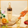 Silicone complementary spoon/extrusion feeding spoon/rice paste bottle silicone soft spoon/Rice noodles water feeding device 1
