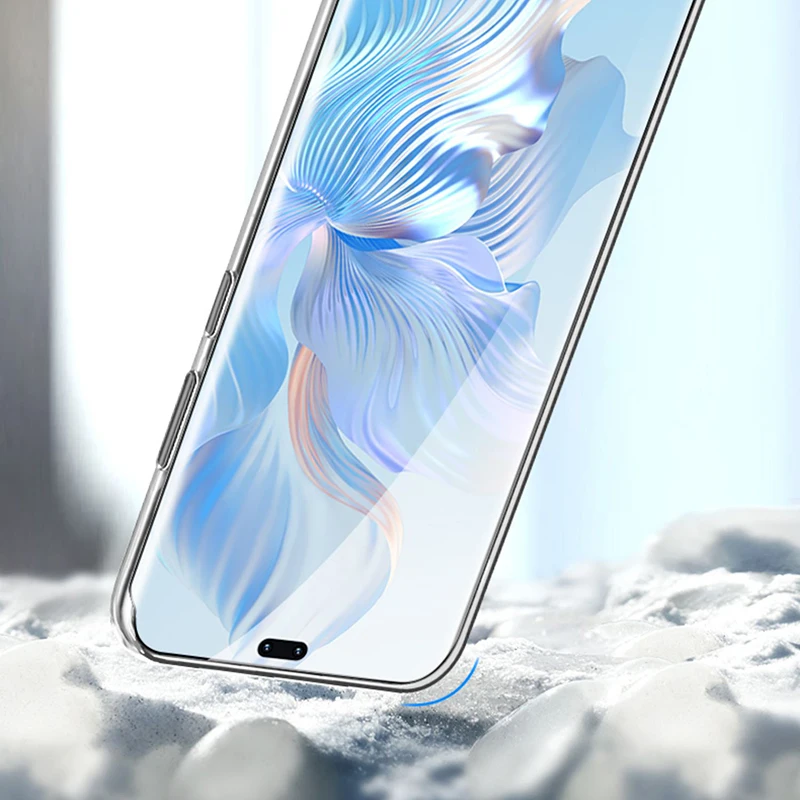 Crystal Clear Shockproof Phone Case with Flat Camera Protection