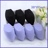 10pcs Black Makeup Applicator Super Soft Sponge Powder Blender Smooth Foundation Contour Blending Puff 2
