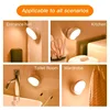 Xiaomi Night Lamp With Motion Sensor Light Rechargeable Wireless LED bar Lighting 360 Rotating Magnetic For Room Bedside Table 6