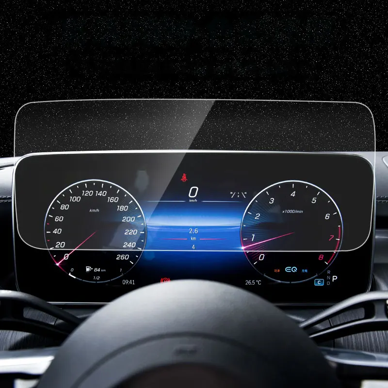 ޸  EQE 350 2022 ڵ GPS   LCD ȭ, ȭ  ȣ ʸ, ũġ 