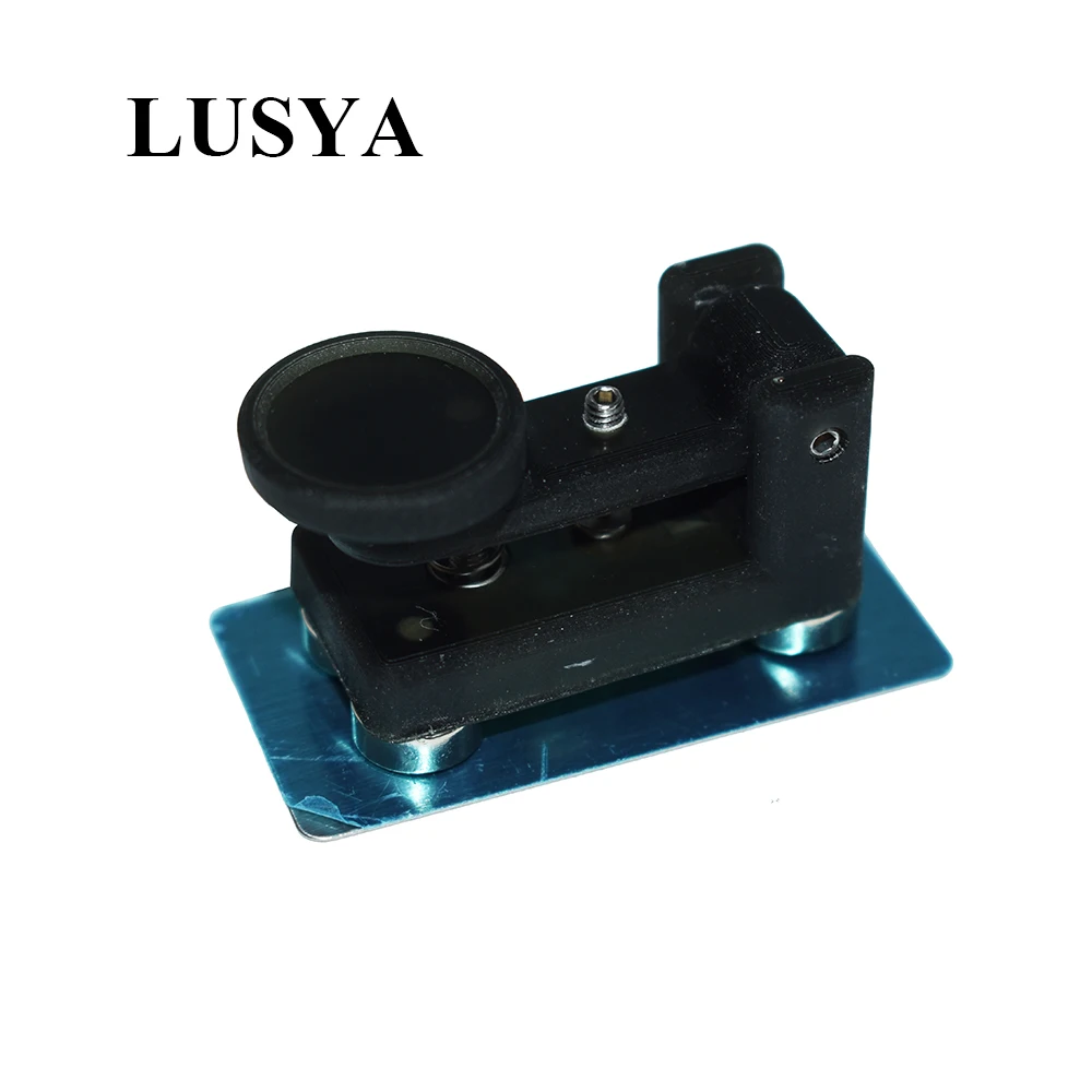 

Lusya Портативный двойной весло автоматический ключ am-радиоприемник CW Морс код база Магнитная Адсорбция C4-014