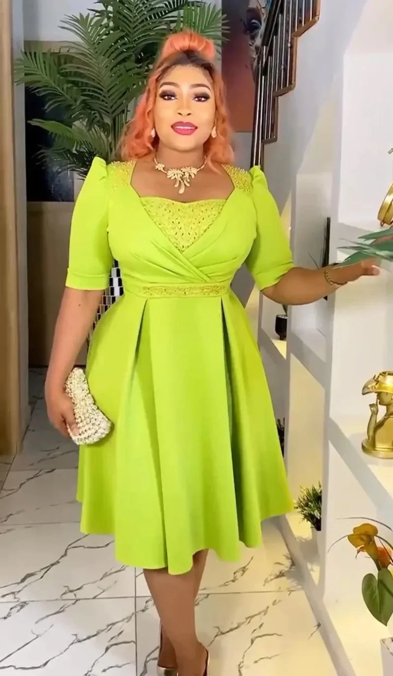 

African Party Dresses for Women 2024 Elegant Spring Summer Africa Clothing Dashiki Ankara Outfits Robe Fashion Evening Gowns