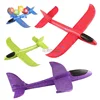 Hand Launch 37cm Flying Throw Airplane Outdoor Sports Toys for Children Glider Aircraft Model Foam Gliding Boys Fun Game Figure 1